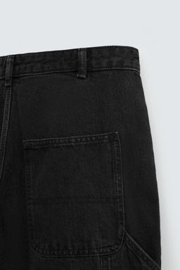 CARPENTER POCKET DENIM BERMUDA SHORTS - Zara фото 18