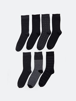 Desenli Erkek Soket ?orap 7li