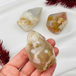 Свеча из Цветочного Агата