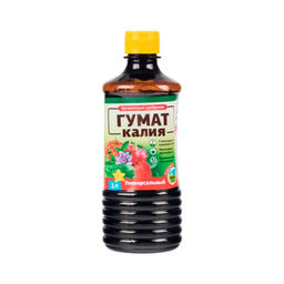 Цена за 2 шт. Удобрение 1,0л Гумат Калия Универсальный Концентрированный БИОМАСТЕР