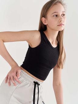 Топ из кашкорсе УГОЛЬ подростковый - Bungly фото 4