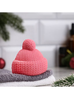 Бомбочка для ванн красная «Шапочка» с ароматом лаванды 65 г