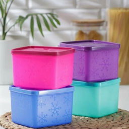 Контейнер для заморозки ALASKA 1.2л фиолетовый - Attribute фото 8