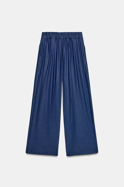 WIDE-LEG TROUSERS WITH DARTS - Zara фото 2