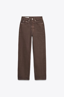 TRF MOM FIT HIGH-WAIST JEANS - Zara фото 16