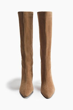 Botas a la rodilla en serraje afelpado - H&m фото 3