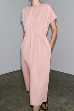 ZW COLLECTION PLEATED MIDI DRESS - Zara фото 14