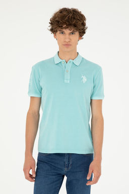 Футболка U.S. Polo Assn мятная хлопок