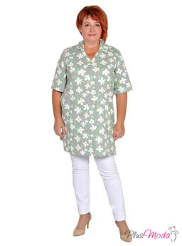 Туника Модель №1345 размеры 44-84 - Plusmoda фото 5