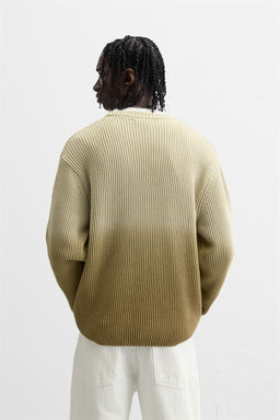 GRADIENT RIBBED SWEATER - Zara фото 3