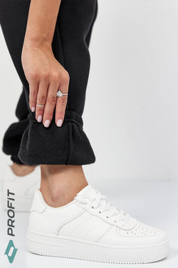 Спортивные штаны/брюки женские с начесом черные