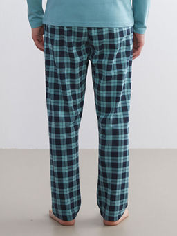 Standart Kal?p Ekose Erkek Pijama Alt