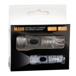 Фонарь универсальный COMIRON GEEK корпус: жёсткий ABS, IP65; свет: T20, 400lm +4COB, аккум: 300 mAh, USB Type-C; карабин, магнит 19г /уп 120/ - Галеонтрейд фото 5