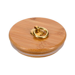 Банка 1100 мл стеклянная с бамбуковой крышкой,Linea TORRE арт. 93-HO-TO-01-1100 - Полимербыт фото 3