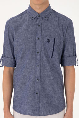 Erkek Lacivert Uzun Kollu G_mlek Sepette S_rpriz _ndirim - U.s. polo assn фото 6