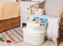 Корзина для хранения OSLO 3л молочный туман PT1350МЛ-10,,