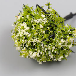 Цена за 2 шт. Искусственное растение для творчества пластик «Цветущая яблоня», 6 см