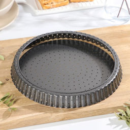 Форма для выпечки Доляна Galaxy, 26×3 см, разъёмная, перфорированная, антипригарное покрытие