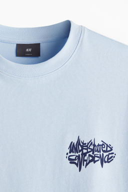 Camiseta con motivo estampado Loose Fit - H&m фото 11
