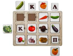 Дидактическая игра Секретики Овощи - Smiledecor фото 2