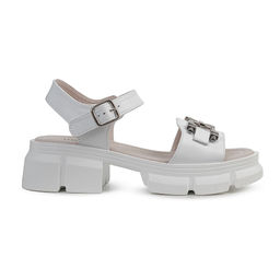 5M8742 ЖЕН Туфли летние откр. нат.кожа нат.кожа ПУ