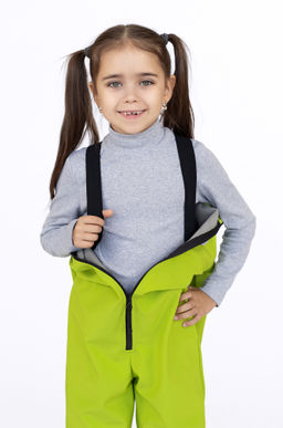 Комбинезон демисезонный из софтшелла зеленый - Arctic kids фото 15