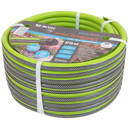 Шланг поливочный Жук FLY 1/2" 3-х слойный зеленый (бухта 25 метров)