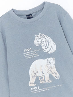 Bisiklet Yaka Erkek ?ocuk Ti??rt - Waikiki фото 2