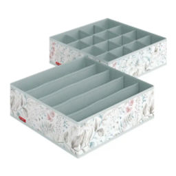 VAL BT-S16S5 Набор органайзеров для белья, 2 шт., без крышки, 32*32*10 см, BOTANIC, шт