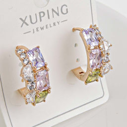 XUPING Серьги с замком кольцо арт. 18 1567 (id 281931)