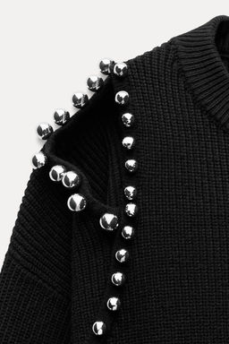 BALL KNIT SWEATER - Zara фото 3