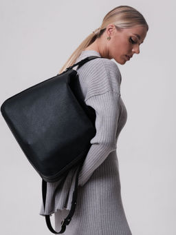 Сумка кожаная на плечо Azaro 30925 черный