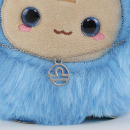 Мягкая игрушка «Зодиаки: Весы», с кулоном, 17 см