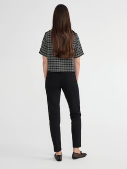 CONTE CON-665 Классические черные джинсы mom из eco-friendly денима black - Conte elegant фото 3