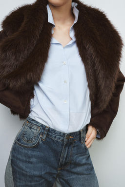 DOUBLE-FACED COAT ZW COLLECTION - Zara фото 10