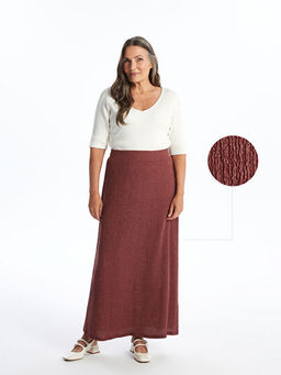 Beli Lastikli Dokulu Kad?n Etek