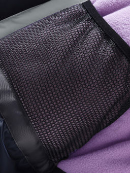 Горнолыжный костюм зимний для девочки серого цвета 9518Sr