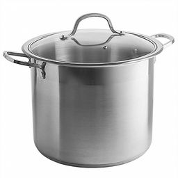 Кастрюля нерж 8,0 л стекл. крышка 22*20 см, арт. ВЕ-128-8L