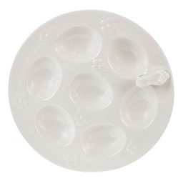 Тарелка для 7-ми яиц, L18,5 W18,5 H4,5 см