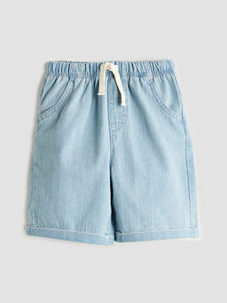 Rahat Kal?p Beli Lastikli Erkek ?ocuk Jean ?ort