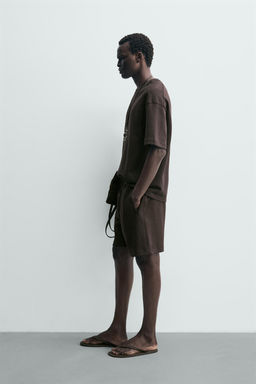 RELAXED FIT INTERLOCK SWEATSHIRT - Zara фото 4