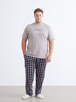 B?y?k Beden Standart Kal?p Erkek Pijama Tak?m?
