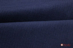 Микровельвет цв.Джинсово-фиолетовый, ш.1.46м, хлопок-100%, 190гр/м.кв - Купава фото 2