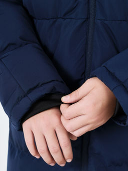 Детский пуховик FN Snowfall Long Kid Dark Blue
