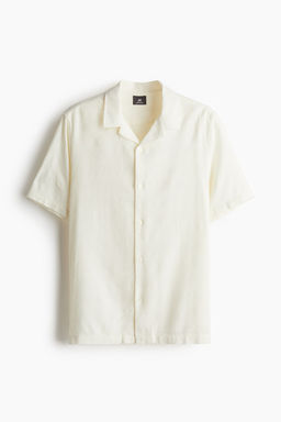 Camisa resort en tejido jacquard Regular Fit - H&m фото 7