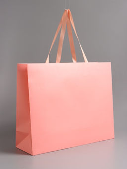 Пакет подарочный ламинированный горизонтальный «Розовый», 48×39×16 см