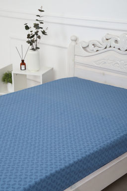 Простыня на резинке поплин Джаз-компаньон