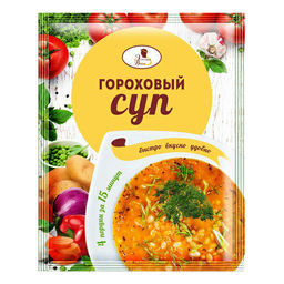 3шт.ЭВ Суп гороховый 60г