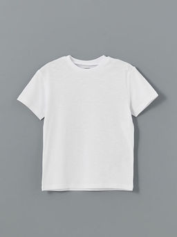 Bisiklet Yaka Basic Erkek ?ocuk Ti??rt