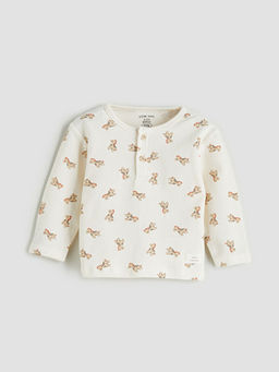 Bisiklet Yaka Erkek Bebek Ti??rt ve Pantolon 2li